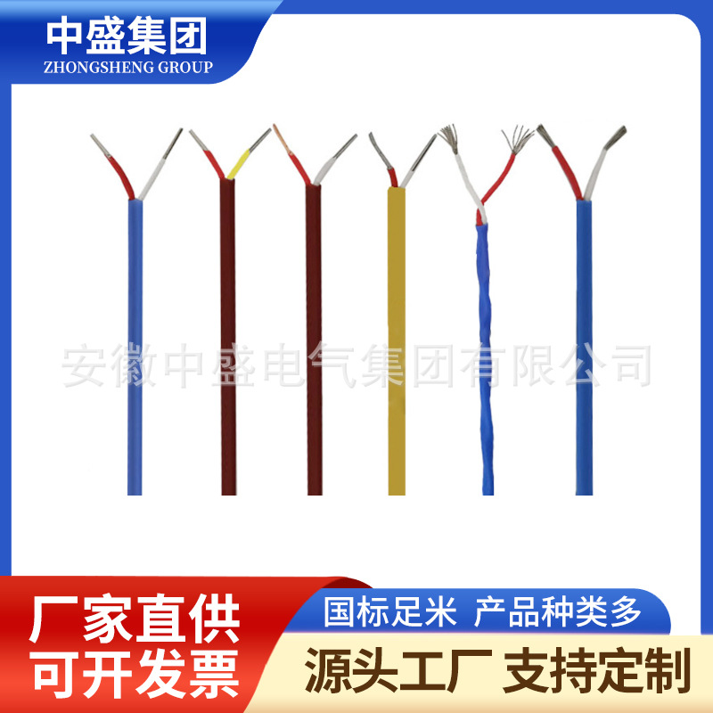 Wre5-26鎢錸熱電偶補償導線延長線鐵氟龍測溫感溫補償導線